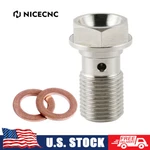 M10 Titanium Banjo Bolt Diy Color For Bmw Ducati Brembo Atv Single Brake Line. Fixed Price $8.99.