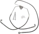 Braided Brake Line Kit Non-abs Front +6" Harley Davidson #143681. Fixed Price $112.30.
