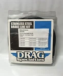 Drag Specialties #1741-2532 #660310 Black Brakeline Front Standard. Fixed Price $59.95.