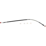 Moose Stainless Steel Pvc Coated Braided Rear Brake Line Yamaha WR450F 03-04. Fixed Price $59.29.