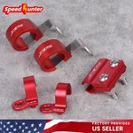 Cnc Brake Hose Line Clamp Holder Red For Honda 250L/R XR400R XR600R XR650L. Fixed Price $57.33.