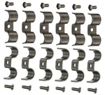 Keep It Clean 55627 Double Line Hose Clamp, Stainless Steel, Pack Of 12. Fixed Price $52.00.