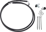 Drag Specialties 640115-10BLK Brake Line Front Black +10". Fixed Price $57.70.