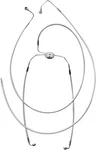 Magnum Sterling Chromite Ii Designer Non-abs Lower Brake Line Kit #37014. Fixed Price $148.54.
