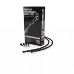 Goodridge Atv/utv Brake Line Kit Ss Braided Ptfe Clear Poly-coated KW2887-1RPBK. Fixed Price $47.20.
