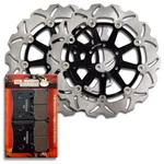 Front Disc Rotors+brake Pads For Yamaha Fzr 1990-1999 Yzf 600R 1995-1996. Fixed Price $157.93.