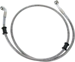 Drag Specialties Brake Line Front Upper S/s Braided W/chrome Fittings 1741-2912. Fixed Price $73.99.