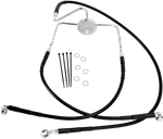 Drag Specialties Brake Line Front Black +10" 644410-10BLK. Fixed Price $134.35.