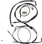 La Choppers Cable Brake Line Kit 12-14" Ape Hangers 08-11 Harley Davidson Flh. Fixed Price $408.49.