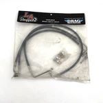 Choppers LA-8230B13B Vinyl-coated Stainless Steel Brake Line Harley Fat Bob. Fixed Price $87.30.