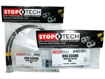Stoptech Stainless Steel Braided Brake Lines (front & Rear Set / 33009+33500). Fixed Price $135.76.
