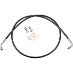Choppers LA-8153B16B Black Vinyl/stainless Braided Brake Line 15-17IN. A.... Fixed Price $84.20.