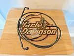 New Magnum Black Coated Xr Stainless Abs Front Brake Line For 09-13 Touring. Fixed Price $32.28.