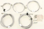 Galfer FK003D809-5 Stainlesss Steel Brake Line Kits Front Rear. Fixed Price $257.00.