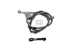 Stainless Steel Rear Brake Hoses 20 Inch And 19-1/2 For Harley-davidson. Fixed Price $153.99.