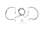 Harley Stainless Steel Front Brake Hose 33-1/4 Inch Fits 1997-UP Flhr,. Fixed Price $166.32.