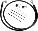 Drag Specialties 640110-6BLK Brake Line Front Black +6" Fxdl '01-'05. Fixed Price $62.95.