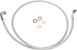 Magnum Polished Stainless E-z Align Front Brake Line 48" 56148SW Harley Davidson. Fixed Price $86.34.