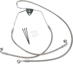 Drag Specialties Extended Stainless Steel Front Brake Line Kit 15 3/8IN./27IN.... Fixed Price $112.99.
