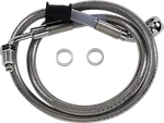 Drag Specialties Brake Line +4" Stainless Steel Harley Softail 18-21 1741-5814. Fixed Price $82.99.
