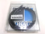 Drag Specialties Universal Motorcycle Brake Line Black 71" 1741-2742. Fixed Price $30.00.