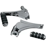 Kuryakyn 4353 Chrome Adjustable Passenger Pegs Harley Flht/flhr 10-19 Fltr 11-13. Fixed Price $327.99.