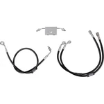 Choppers Black Braided Brake Line Kit - LA8154B08B. Fixed Price $188.51.