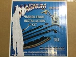 Magnum 487681 Black Pearl Handlebar Installation Kit For 12-14IN. Ape New. Fixed Price $329.99.