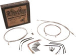 Burly Cable And Brake Line Kits Stainless Braid 16IN. Ape Hangers. Fixed Price $452.31.