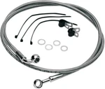 Braided Brake Line Kit Front Harley Davidson Softail/dyna #142858. Fixed Price $51.40.
