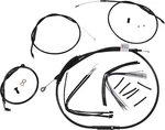 Burly Handlebar Cable/line Kit For 12" Jail W/abs Dual Disc Black #B30-1268. Fixed Price $218.89.