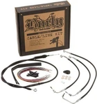 Burly Cable/brake Line Kit For 15" Ape Hangers Black #B30-1116 Harley Davidson. Fixed Price $314.75.
