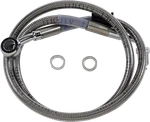 Drag Specialties Extended Stainless Steel Front Brake Line Kit 1741-5790. Fixed Price $74.41.