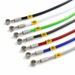 Hel Braided Motorcycle Brake Lines Hoses For Kawasaki W800 11-15. Fixed Price $47.32.