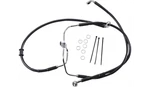 New Drag Specialties 1741-2907 Extended Length Black Vinyl Brake Line Kit- Front. Fixed Price $103.74.