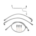 For Harley 2014-2023 12"-14" Handlebar Touring Non-abs Front Brake Line Kit. Fixed Price $79.99.