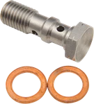 Goodridge Banjo Bolt For M10 X 1.25 Double Stainless Steel P993-03-32C. Fixed Price $19.69.