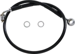 Drag Specialties Extended Stainless Steel Front Brake Line Kit Plus 4" Black .... Fixed Price $82.99.