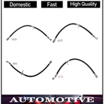 Front Rear Brake Hydraulic Hose 4 X Line For Honda 2003-2007. Fixed Price $93.12.