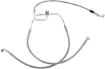 Drag Specialties Brake Line Front Lower/upper S/s Braided Chrome 1741-2900. Fixed Price $96.85.