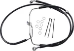 Drag Specialties 660325-4BLK Brake Line Front Black +4" Fxdf '08-'17. Fixed Price $96.35.