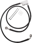 Drag Specialties 640221-2BLK Brake Line Front Black +2" Softail '00-'03. Fixed Price $88.69.