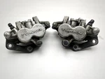 03-08 Kawasaki VN1600 Vulcan Classic Front Brake Calipers Set 43080-5017-GN. Fixed Price $139.31.