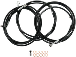 Choppers Stainless Steel Brake Line Kits Black Vinyl LA-8052B16B. Fixed Price $202.34.