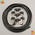 Vacuum Line Push Lock Fitting Kit For Turbo Twin Wastegate 1/8" Npt To 1/4". Fixed Price $20.27.