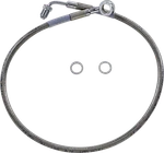 Drag Specialties Extended Stainless Steel Front Brake Line Kit 1741-5826. Fixed Price $74.41.