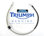 Oem Genuine Triumph Front Stainless Steel Braided Brake Line/hose Tiger 1050. Fixed Price $39.99.