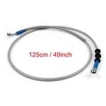 125CM / 49" M10 Brake Oil Hose Line Banjo Fitting Stainless Steel End #3. Fixed Price $17.65.
