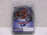 Stainless Steel Rear Brake Line Kit For 1984-1985 Harley Flt, Flht, Flhs & Flhr. Fixed Price $34.95.