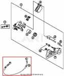 New Oem Husqvarna Rear Brake Hose Line 2016. Fixed Price $134.95.